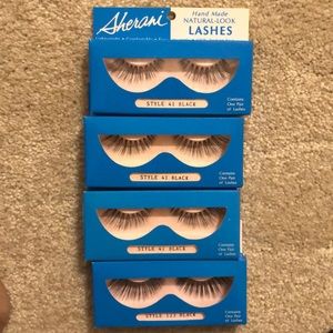 Assorted lashes, 5 pairs